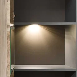 Hängeschrank mit Glas in Wildeiche NB - Zelio^Wohnen Sale