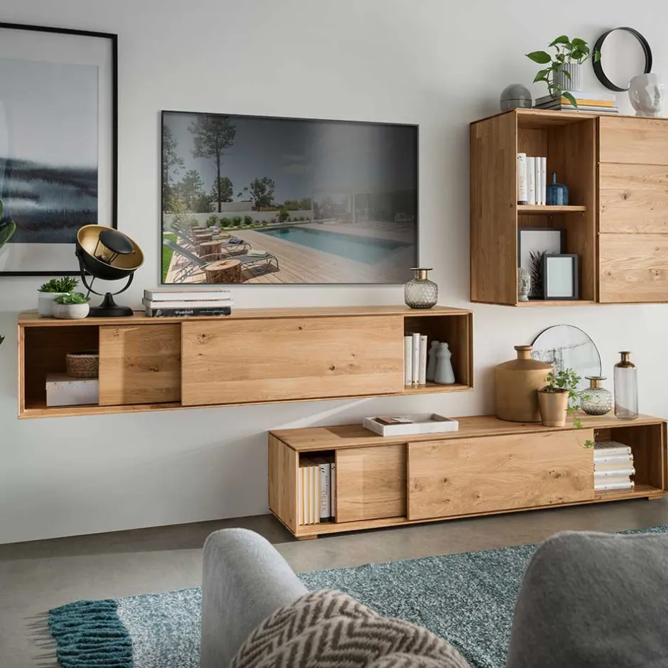 Hängeschrank mit Schiebetüren 170x35x41 - Sinta^Wohnen Clearance