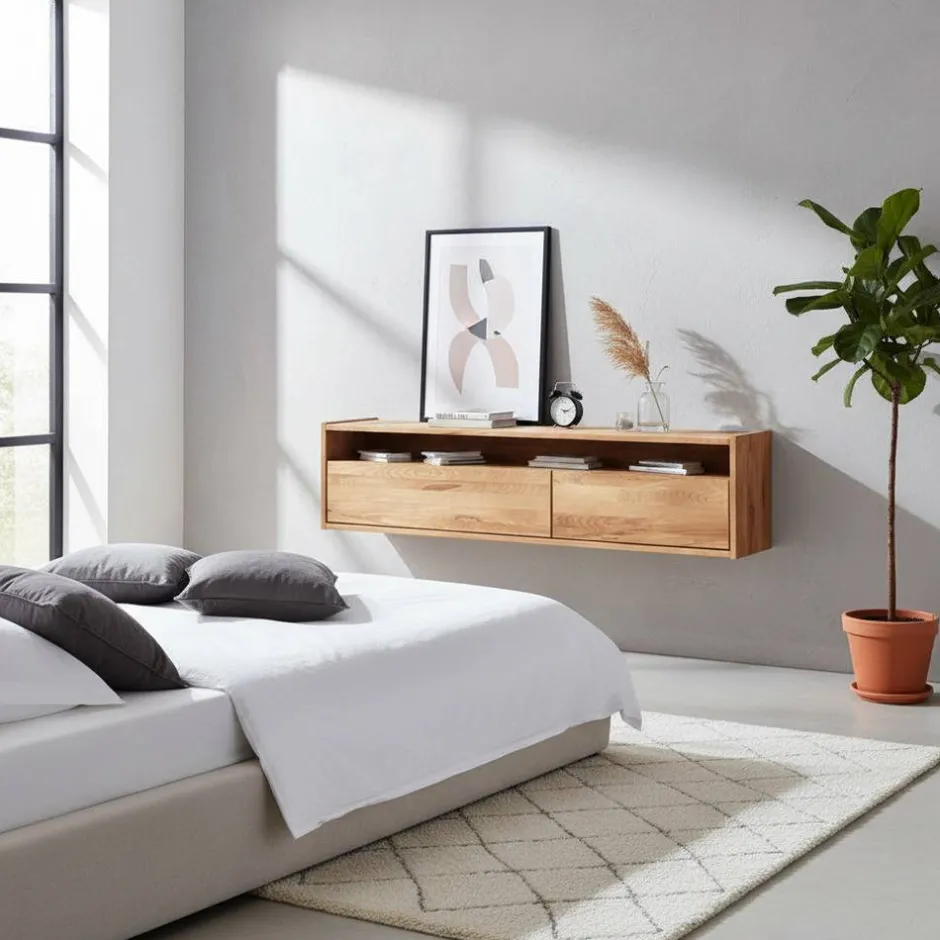 Hängeschrank Salomonia aus Kernbuche Massivholz^Wohnen Discount