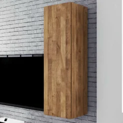 Wohnen Hängeschrank Vaskov aus Wildeiche Massivholz