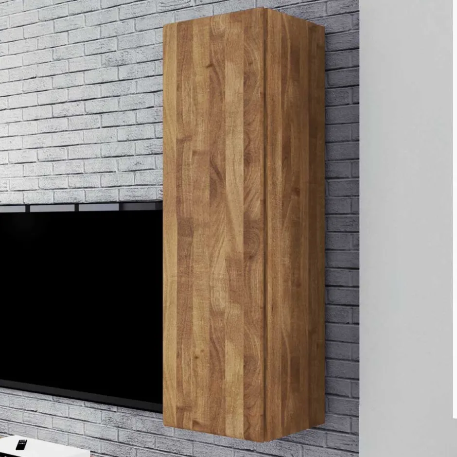 Wohnen Hängeschrank Vaskov aus Wildeiche Massivholz