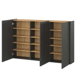 Hänge-Schuhschrank & Rundspiegel Set - Calisian (zweiteilig)^Wohnen Hot