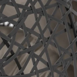 Wohnen Hängesessel mit Gestell in Grau hell dunkel - Jueves