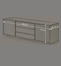 Wohnen Hänge-Sideboard mit 180 cm Breite - Fredellia