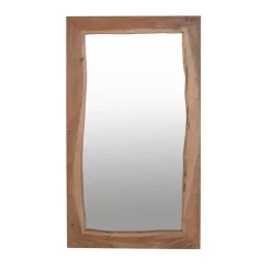 Wohnen Hängespiegel mit Holzrahmen - Banjee