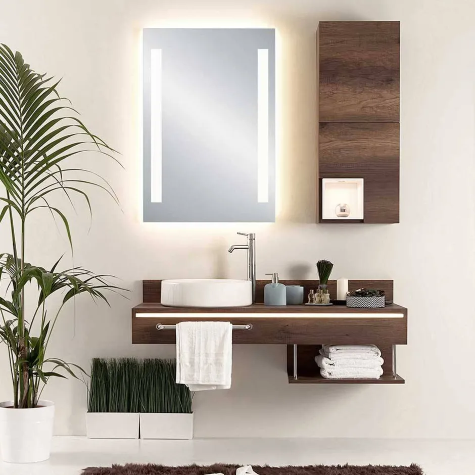 Hängespiegel mit LED Beleuchtung - Muweja^Wohnen