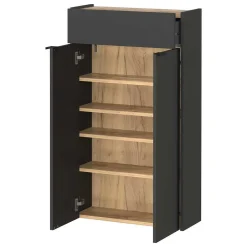 Wohnen Hänge-Vertiko & Garderobe & Spiegel - Sidgarus (dreiteilig)