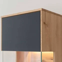 Hängevitrine aus Eiche und Glas - Masicuri^Wohnen Online