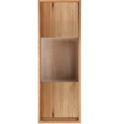 Hängevitrine aus Wildeiche Massivholz - Fredellia^Wohnen New