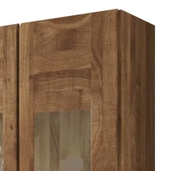 Wohnen Hängevitrine Vaskov aus massiver Wildeiche