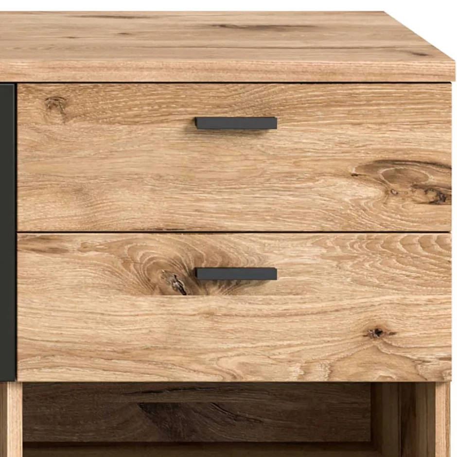 Wohnen Hänge-Waschbeckenschrank mit Aufsatzbecken - Steikun