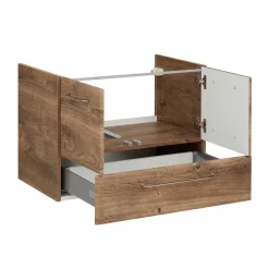 Wohnen Hänge-Waschtisch mit Keramikbecken - Miss X