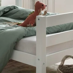 Kinder Wohnen Hochbett & Einzelbett & Regal Set - Polar (zweiteilig)