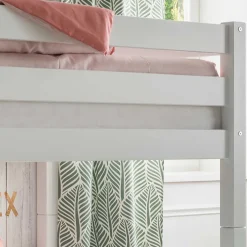 Kinder Wohnen Hochbett & Einzelbett & Regal Set - Polar (zweiteilig)