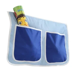 Kinder Wohnen Hochbett Abenteuerbett mit Rutsche & Turm - Janilea