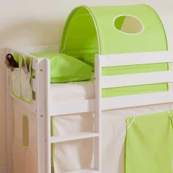 Hochbett Luca in Kiefer Massivholz^Wohnen Clearance