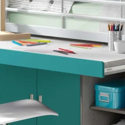 Hochbett Nowy in Blau^Wohnen