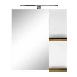 Hochglanz Badeinrichtung in Weiß - Vauflos (dreiteilig)^Wohnen Hot