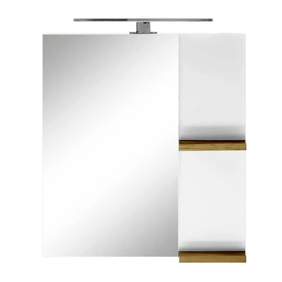 Hochglanz Badeinrichtung in Weiß - Vauflos (dreiteilig)^Wohnen Hot