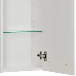 Hochglanz Bad-Oberschrank in Weiß - Makimona^Wohnen Hot