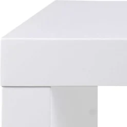 Wohnen Hochglanz Bartisch in Weiß - modern - Marciana