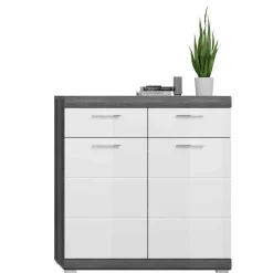 Hochglanz Flureinrichtung Set - Nancys (vierteilig)^Wohnen Outlet