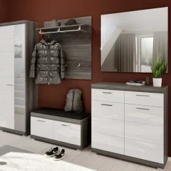 Hochglanz Flurmäbel Kombination - Nancys (fünfteilig)^Wohnen