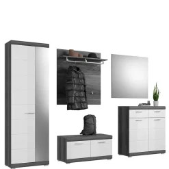 Hochglanz Flurmäbel Kombination - Nancys (fünfteilig)^Wohnen