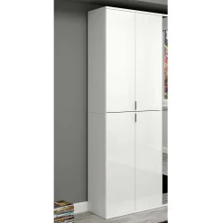 Hochglanz Flurschrank mit vier Türen - Ejulia^Wohnen Online