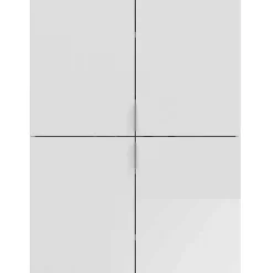 Hochglanz Flurschrank mit vier Türen - Ejulia^Wohnen Online