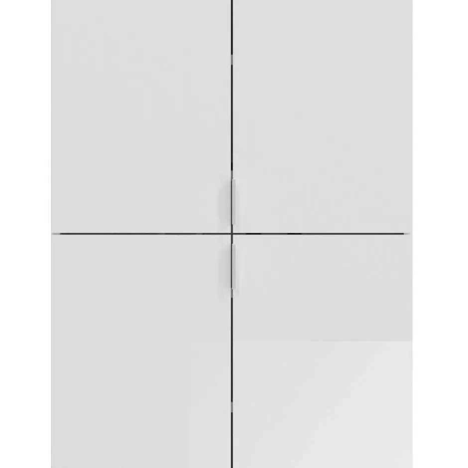 Hochglanz Flurschrank mit vier Türen - Ejulia^Wohnen Online