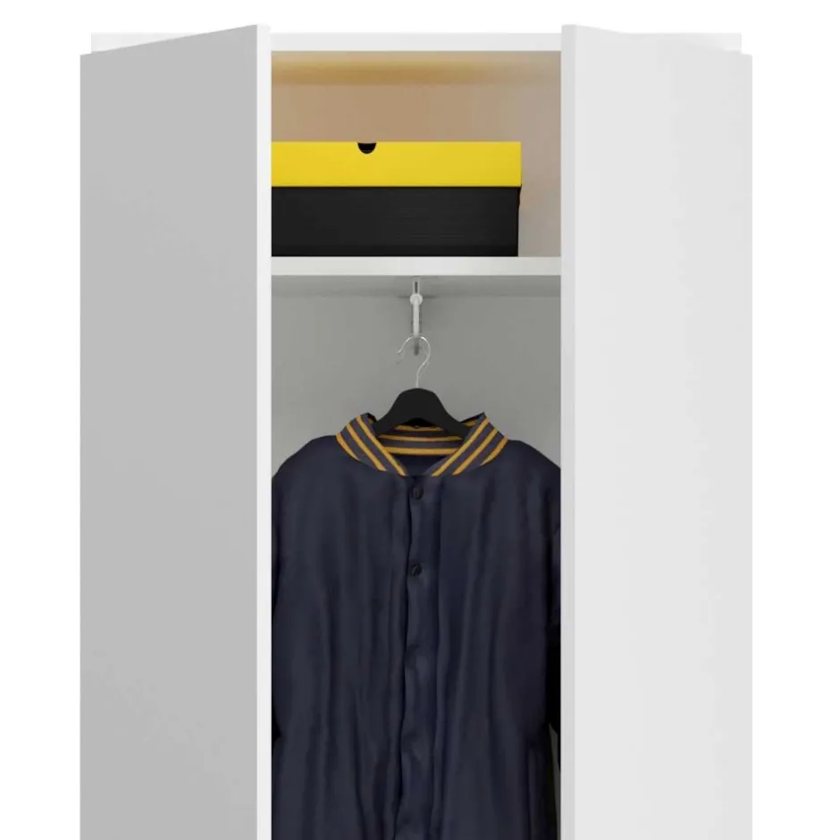 Hochglanz Flurschrank mit vier Türen - Ejulia^Wohnen Online