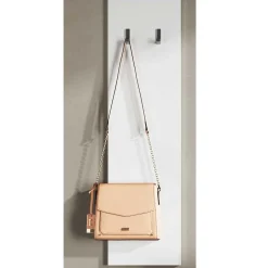 Wohnen Hochglanz Garderobenpaneel in Weiß - Castalla