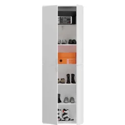 Wohnen Hochglanz Kleiderschrank 6-türig - Ejulia (zweiteilig)