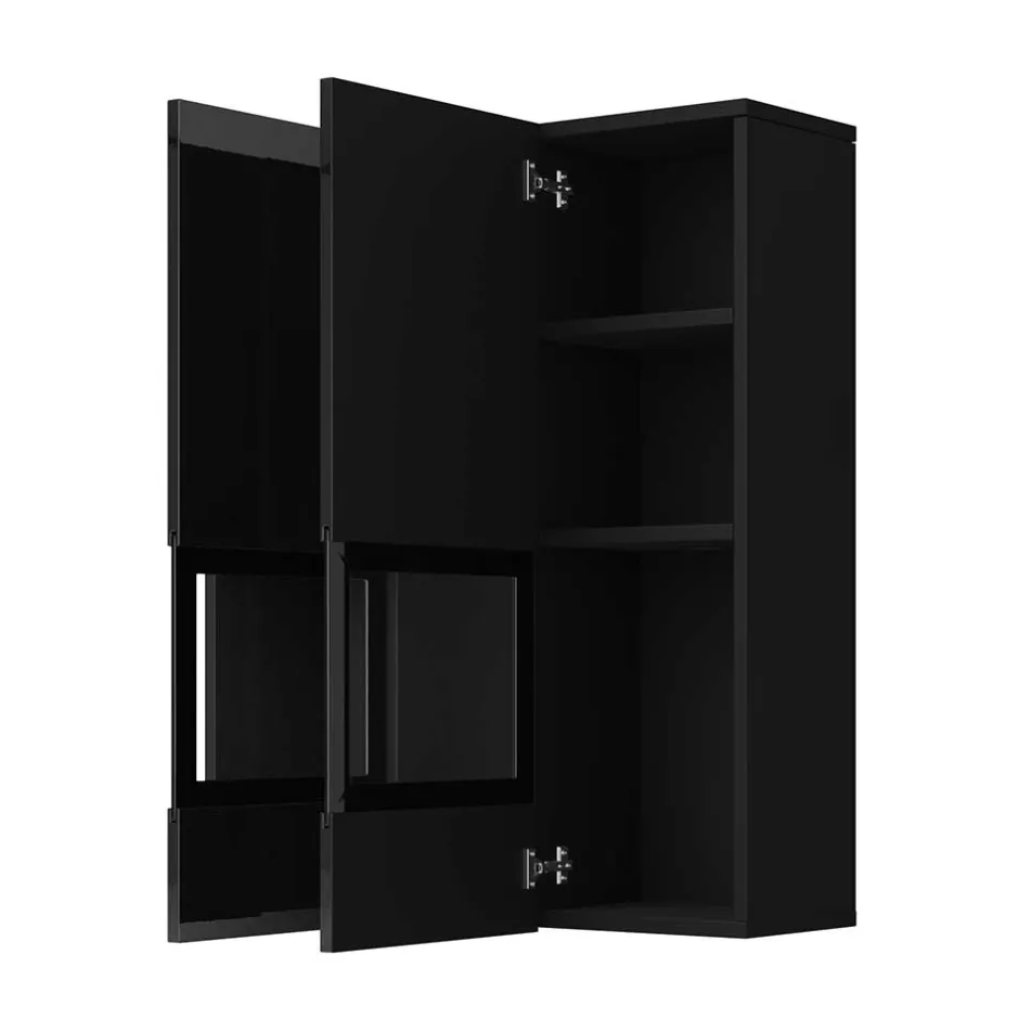 Hochglanz TV Wohnwand in Schwarz - Funtana (fünfteilig)^Wohnen Sale