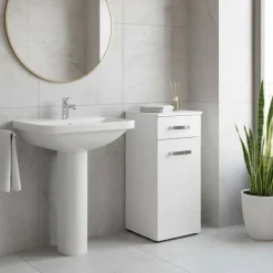 Wohnen Hochglanz Unterschrank Sagunis für Badezimmer