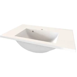 Hochglanz Wand Waschtisch mit Waschbecken - Vohdan^Wohnen Outlet