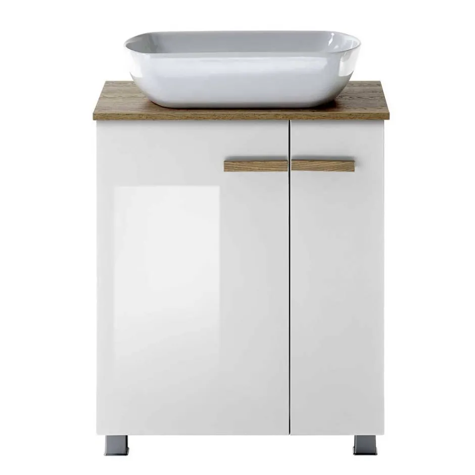 Hochglanz Waschtisch mit Tür & Auszug - Vauflos^Wohnen Sale