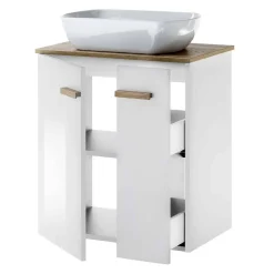 Hochglanz Waschtisch mit Tür & Auszug - Vauflos^Wohnen Sale