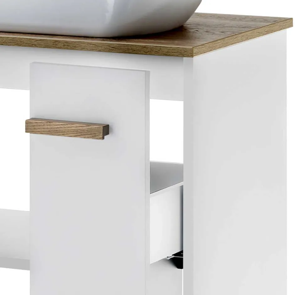 Hochglanz Waschtisch mit Tür & Auszug - Vauflos^Wohnen Sale