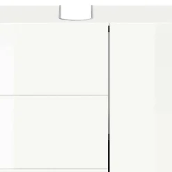 Wohnen Hochglänzender Waschbeckenunterschrank in Weiß - Vitablos