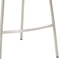 Wohnen Hochhocker mit Rückenlehne in Dunkelgrau - Hobart