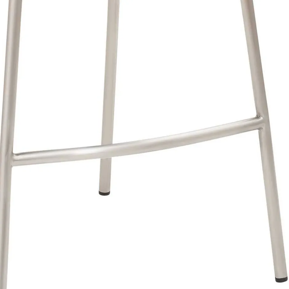 Wohnen Hochhocker mit Rückenlehne in Dunkelgrau - Hobart