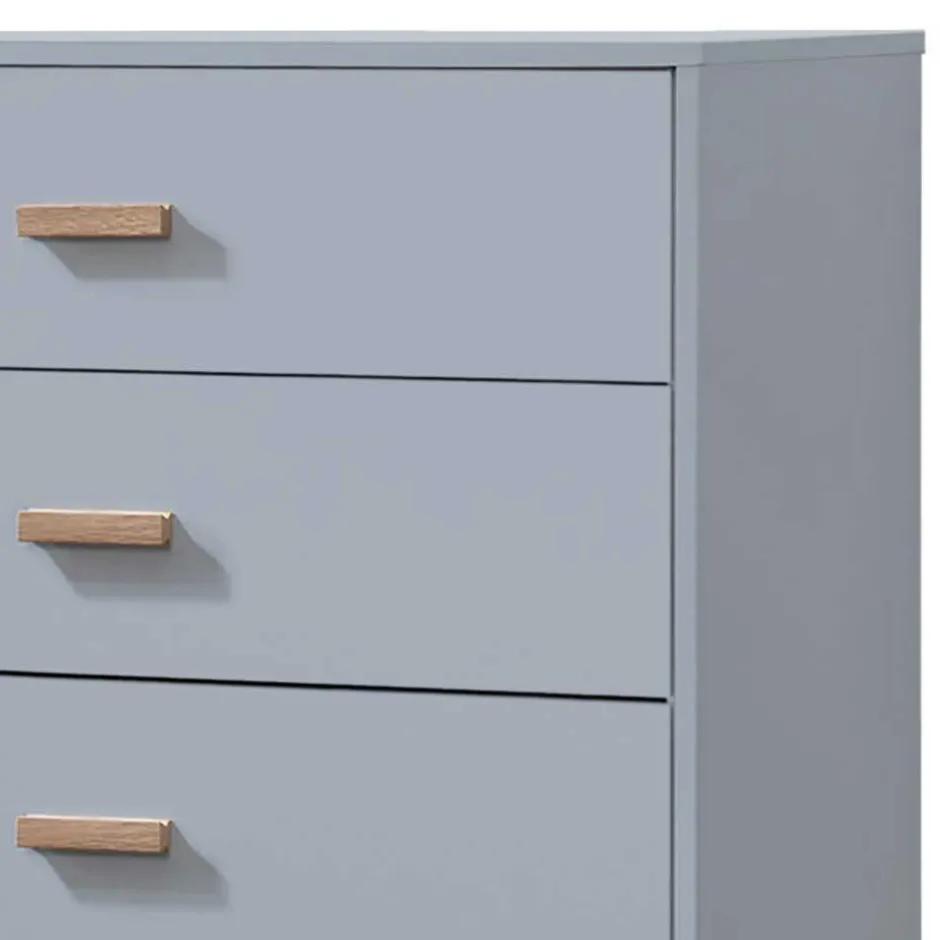 Wohnen Hochkommode - zweifarbiger Scandi Chic - Caldaro