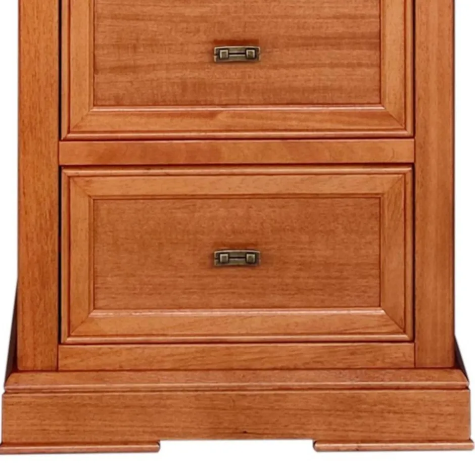 Hochkommode in Kirschbaumfarben - Troyesa^Wohnen Outlet