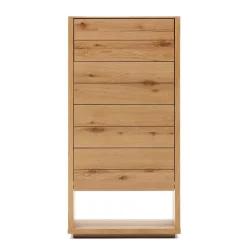 Wohnen Hochkommode mit vier Schubladen und Fach - Algaro