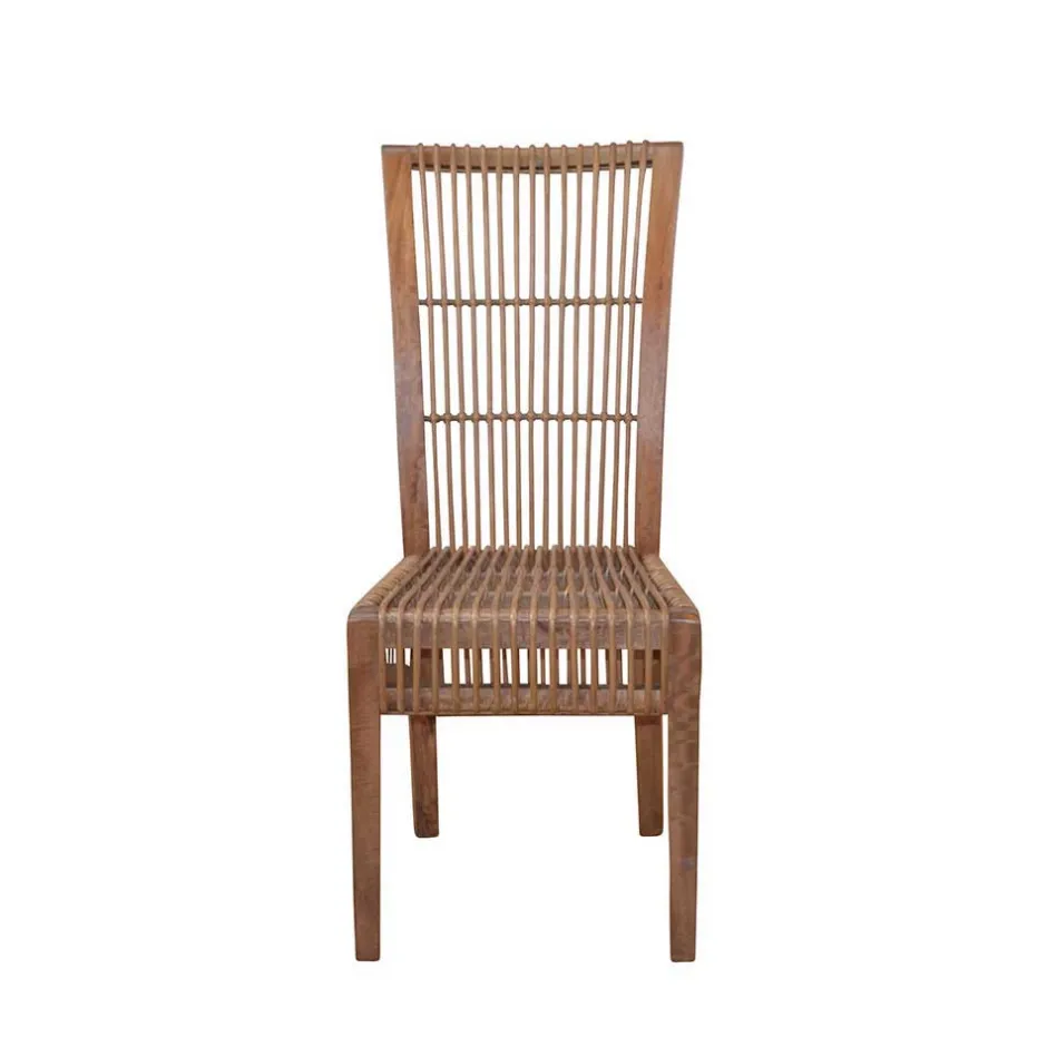 Hochlehner Rattanstuhl in Braun - Tiploma (2er Set)^Wohnen Hot