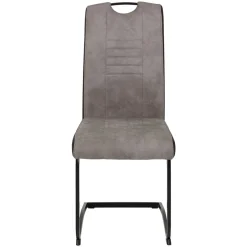 Hochlehner Schwingstuhl in Grau & Schwarz - Milly (Set)^Wohnen Online