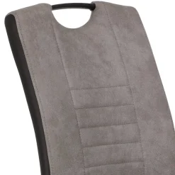 Hochlehner Schwingstuhl in Grau & Schwarz - Milly (Set)^Wohnen Online