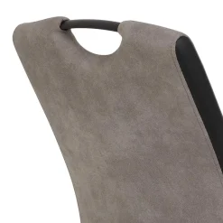 Hochlehner Schwingstuhl in Grau & Schwarz - Milly (Set)^Wohnen Online